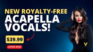 RoyaltyFree Acapella Vocal Pack  120 BPM  G Minor [upl. by Marian]