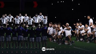 INCREDIBLE SCENES 🔥 The All Blacks perform the Haka in front of France amp Antoine Dupont 😮‍💨 [upl. by Refotsirc229]