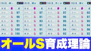 誰でもオールS選手が簡単に作れる最強育成理論【パワプロ2022】【栄冠ナイン】【栄冠ナイン 2022攻略】 [upl. by Knowles403]