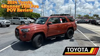 2024 Toyota 4Runner TRD Pro POV Review Get One Now Before It’s Too Late [upl. by Drahcir]