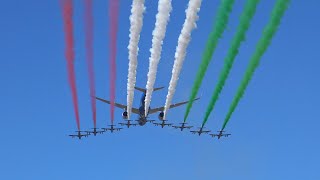 SORVOLO FRECCE TRICOLORI  MONZA 11 SETTEMBRE 2022 [upl. by Gawlas]