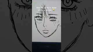 Kleki paint tool 🤪  art sketch anime manga drawing digitalart mouse cool artist [upl. by Kcired]