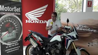 Motosx1000  Honda Africa Twin DCT ¿Como funciona el DCT [upl. by Czarra]