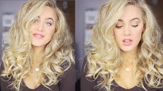 BIG HEATLESS CURLS  LONG HAIR  INDIA BATSON [upl. by Ludeman432]