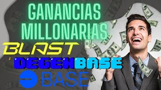 🎁¡Airdrop millonario de BLAST Consiguelo fácil y rápido [upl. by Sturges]