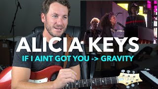 Guitar Teacher REACTS Alicia Keys amp John Mayer quotIf I Aint Got You  Gravityquot LIVE 4K [upl. by Nevart]