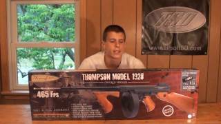 CyberGunCYMA Chicago Typewriter Airsoft Gun Review [upl. by Nnasus]