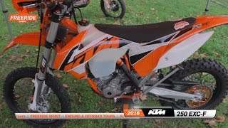 2016 KTM 250 EXCF [upl. by Cimbura]