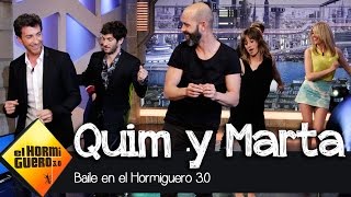 Quim Gutiérrez y Marta Etura hacen el baile de El Hormiguero 30 [upl. by Ruon679]