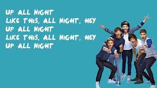 Up All Night  One Direction Lyrics [upl. by Allisan605]