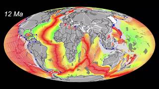 15 billion years of Plate Tectonics by CR Scotese [upl. by Sidnala]