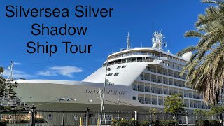 Silversea Silver Shadow walk around ship tour [upl. by Atlante77]