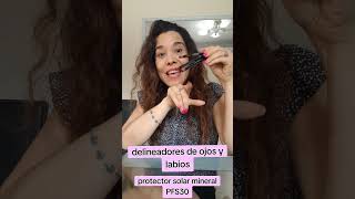 Delineadores Ojos Labios ProtectorSolarMineral MaryKay [upl. by Ainet]