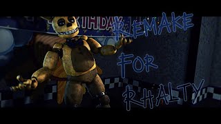 TJOC  FNaF Rap Remix  Remake For Rhalty [upl. by Adneral]