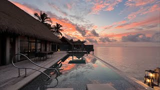 4K 2023 Waldorf Astoria Maldives Ithaafushi  Grand Reef  Overwater  Beach Villa  Room Tour x 3 [upl. by Acinehs902]