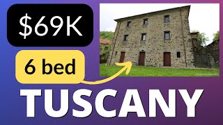 Cheap Houses In Tuscany Italy 🇮🇹 Must Watch 😱 [upl. by Naihtniroc]