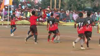 Legendary Penalty Kick  Laisen Tudu  BSK College Barharwa  At Petkhasa football tournament [upl. by Nosnhoj]