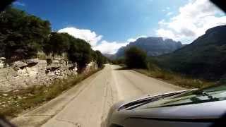 ΔΙΑΔΡΟΜΗ ΓΙΑ ΠΑΠΙΓΚΟ ΖΑΓΟΡΙΑ  DRIVE TO PAPIGO ZAGORIA GREECE [upl. by Eiramrefinnej]