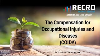 The Compensation for Occupational Injuries and Diseases COIDA [upl. by Adirf]