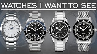 Watches I Want to See in the Future  quotWatch Predictions [upl. by Faruq]