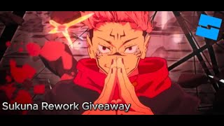 Sukuna Rework Giveaway  Roblox Studio [upl. by Valene66]