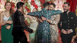 Bigg Boss13 Reunion Mahira SharmaParas Chhabra Vishal Aditya Hindustani Bhau At Arti Singh Wedding [upl. by Ettevey]