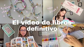 El video de libros definitivo⭐️📖🙌🏽 doing bookstuff club de lectura reading journal album [upl. by Noned598]