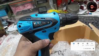 Voto 12v Cordless Drill Un Box And Bangla Review SCS BD [upl. by Redlac]