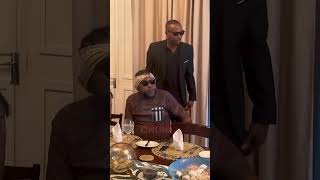 st Vincent and the grenadines prime minister eating breakfast with vybz Kartel and DJ love dem [upl. by Alfi]