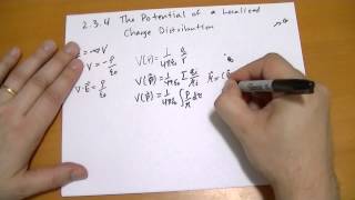 234 The Potential of a Localized Charge Distribution [upl. by Suisyola]