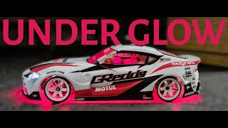 Touch Sensitive Under glow on my RC Drift Car [upl. by Aidan]