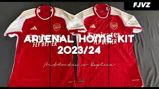 Arsenal home kit 202324 trailer [upl. by Neslund]