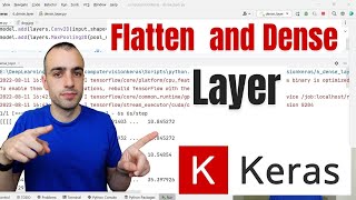 Flatten and Dense layers  Computer Vision with Keras p6 [upl. by Nylcsoj221]