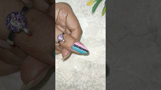 Fashionable Nailart Design 💅🏻❤️ nailart nails shorts short shortsviral fashion [upl. by Yelrah]