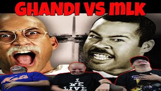 KEY AND PEELE  Gandhi vs Martin Luther King Jr Epic Rap Battles of History Reaction [upl. by Anilehcim185]