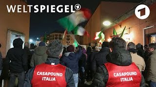 Neofaschisten in Italien [upl. by Aralomo]