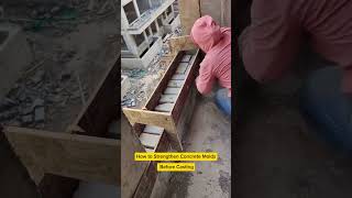 How to Strengthen Concrete Molds Before Casting [upl. by Pigeon]