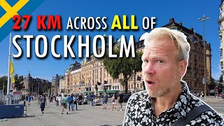 I Tried Walking Across Stockholm in One Day [upl. by Peck]