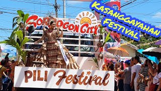 Kasanggayahan Festival Sorsogon Philippines 2019 Opening Parade Chiz Escudero amp Heart Evangelista [upl. by Inaffets609]