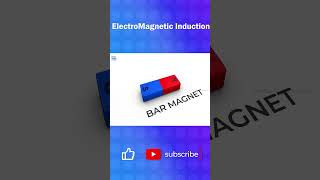 ElectroMagnetic Induction  3D Animation Video  youtubeshorts Physics shorts [upl. by Aiseneg604]