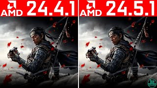 AMD Driver Update 2451 vs 2441 Driver Comparison RX 6600 [upl. by Leamiba]