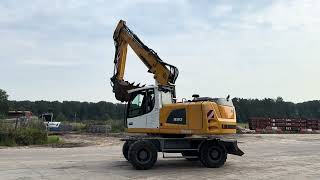 Liebherr A920 Litronic Mobile Excavator  Year 2019 Refnr BM6044 [upl. by Atteynod]