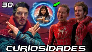 30 Curiosidades de SpiderMan No Way Home  Cosas que quizás no sabías [upl. by Boyce595]