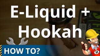 Adding ELiquid to Hookah Shisha Tobacco [upl. by Cattier]