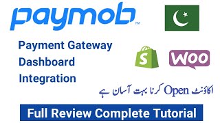 Paymob Payment Gateway Portal Dashboard  Complete Review  Paymob Payment Gateway  Paymob Pakistan [upl. by Pirbhai]