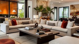 100 Modern Living Room Designs 2024 Room wall Decorating Ideas Home Interior Furniture Design Ideas [upl. by Osicran]