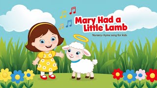 Mary had a Little Lamb  A Moral Friendship Song  Kiddo Rhymes  Nursery Rhymes [upl. by Trepur]