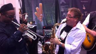 Namm Show 2012 Gottsu Mouthpiece Sepia Tone model [upl. by Levitus]