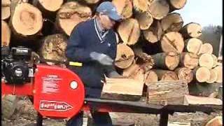 Wood Log splitter [upl. by Ayik]