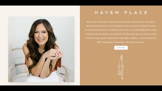 Haven Place  You are invited by Lysa TerKeurst to a special place [upl. by Nocaj]